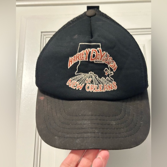Vintage Harley-Davidson of New Orleans Trucker Hat - Picture 3 of 6